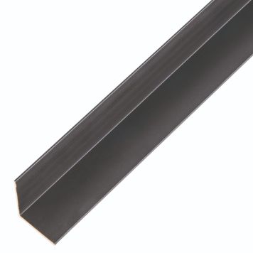 VINKELPROFIL GAH ALBERTS ALUMINIUM SVART 1X20X20X1000MM VINKELPROFIL GAH ALBERTS ALUMINIUM SVART 1X20X20X1000MM