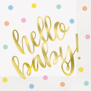 Servietter Hello Baby pk/16 Servietter Hello Baby pk/16