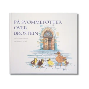 På svømmeføtter over brostein
