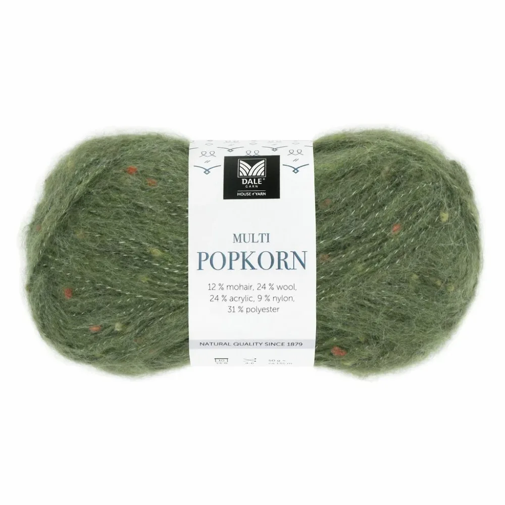 Multi Popkorn – 512 Armygrønn Multi Popkorn – 512 Armygrønn