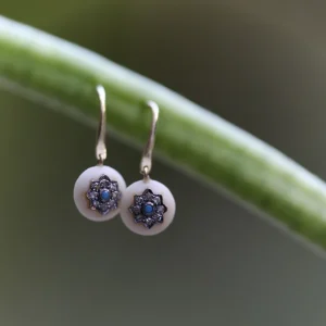 5 OCTOBRE – ISA EARRINGS – WHITE