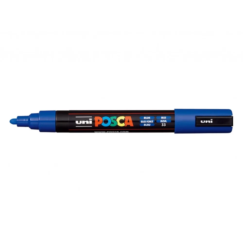 Uni POSCA PC-5M – Medium 1,8-2,5mm – 33 Blue Uni POSCA PC-5M – Medium 1,8-2,5mm – 33 Blue