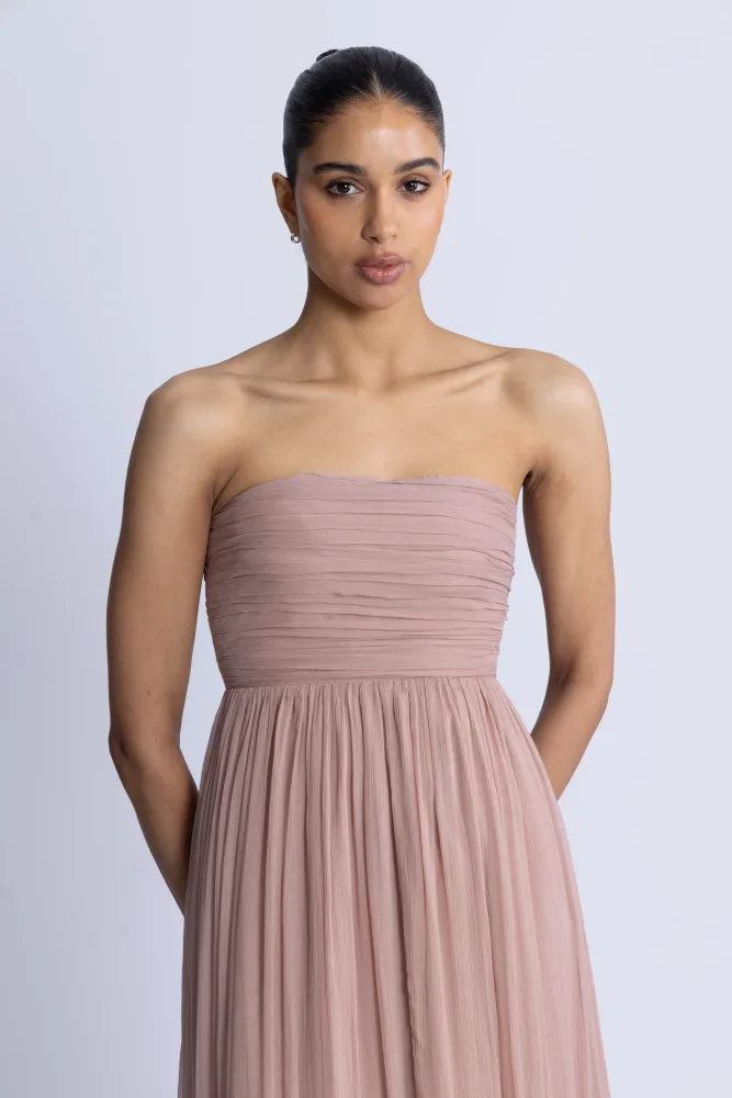 Amalfi Dress - Warm Taupe - Bilde 3