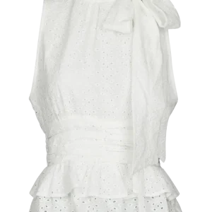 Ansol Emb Top – Off White