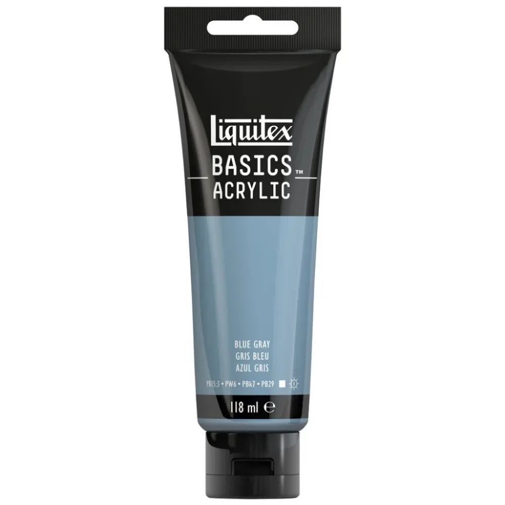 Liquitex Basics Acrylic 118ml - 142 Blue Grey S1