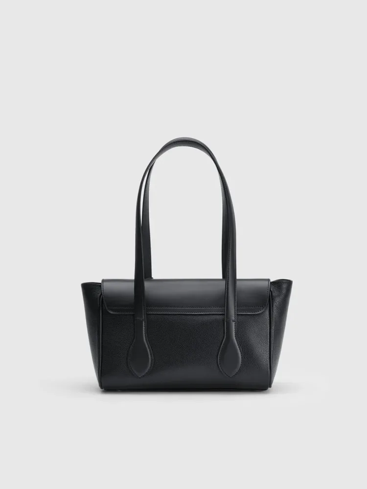 Eira Black Grained Calf/Vacchetta - Black - Bilde 3