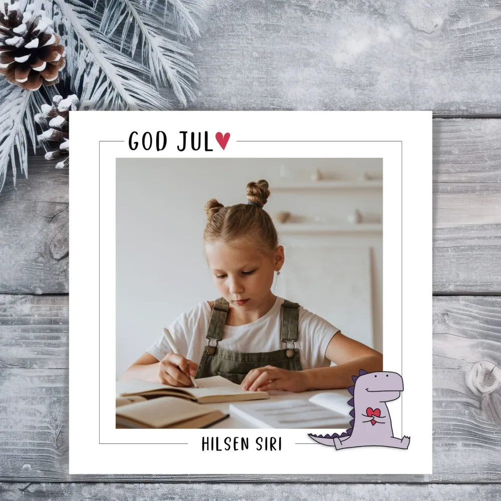 JULEKORT MED EGET BILDE No6 – 10PK JULEKORT MED EGET BILDE No6 – 10PK