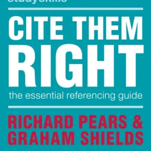 Cite Them Right Cite Them Right