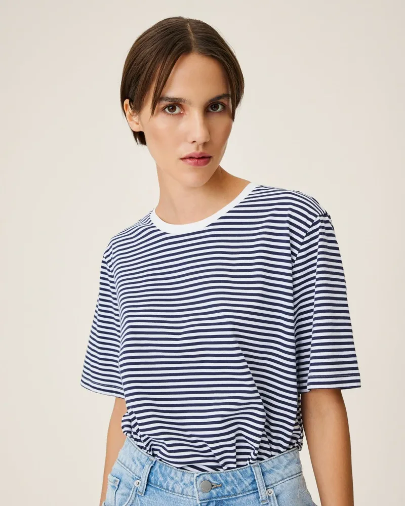 Hadrea Tee Stp - B White/Overtur - Bilde 2