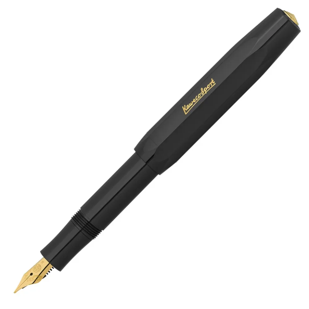 Kaweco Classic Sport Fyllepenn – B 1.1mm – Black