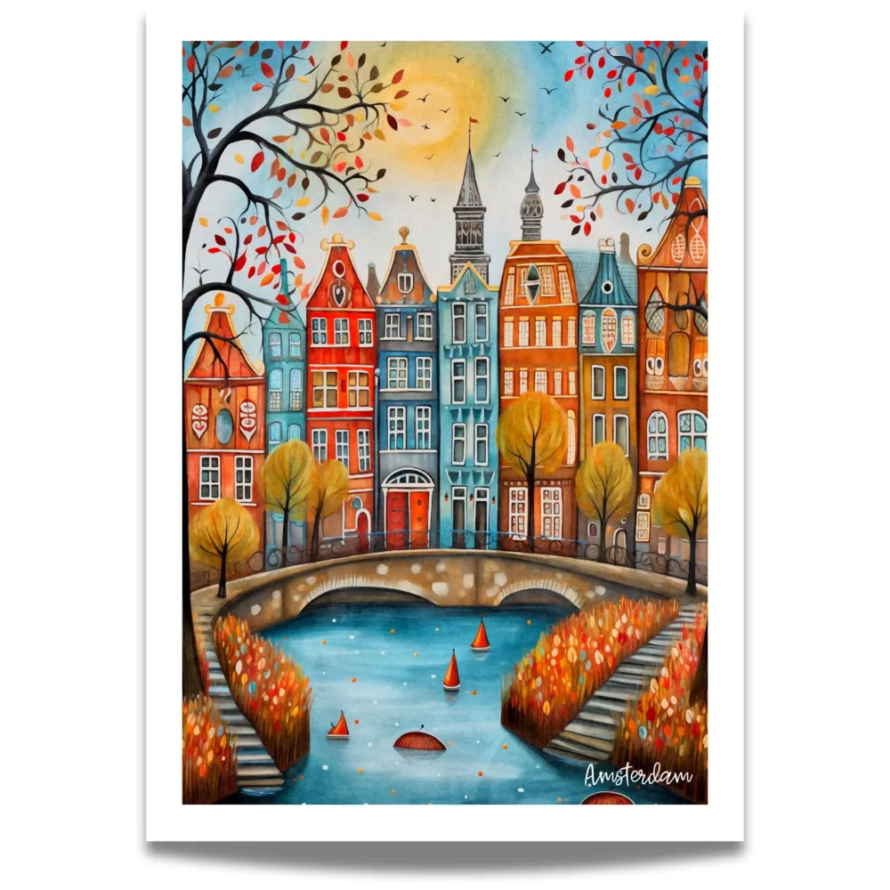 HØST I AMSTERDAM - PLAKAT