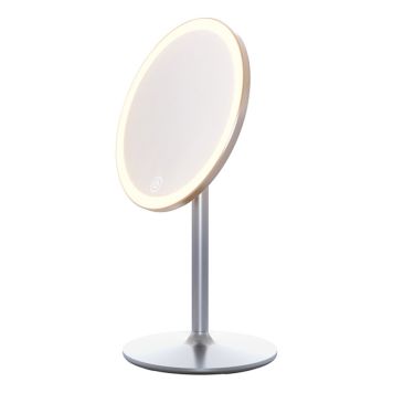 SMINKESPEIL SCANBAD HANDY PÅ FOT LED USB Ø180MM SMINKESPEIL SCANBAD HANDY PÅ FOT LED USB Ø180MM