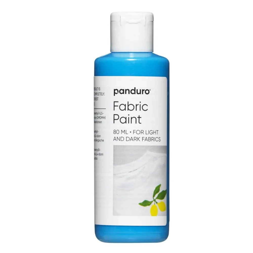 Tekstilmaling (Fabric Paint) 80ml – Light Blue