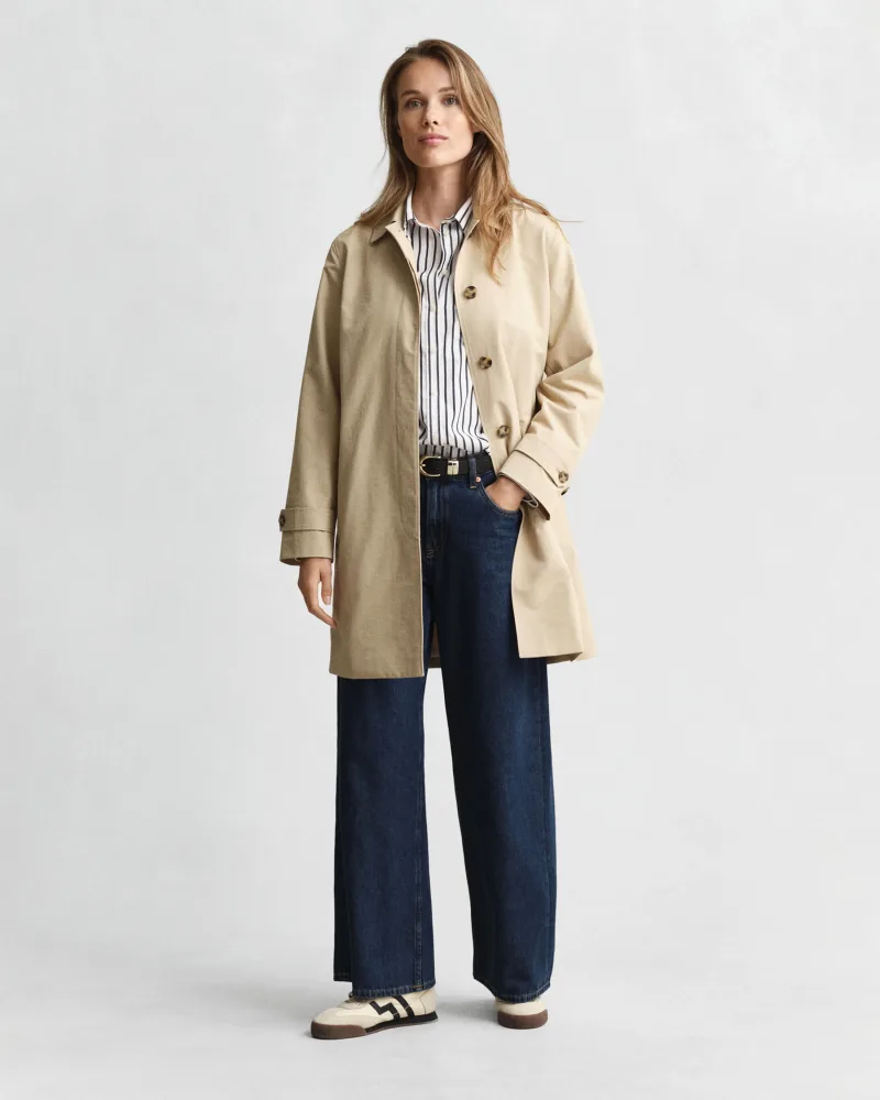 Car Coat - Oat Beige - Bilde 2