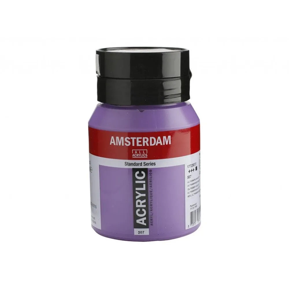 Amsterdam Standard 500ml – 507 Ultramarine Violet Amsterdam Standard 500ml – 507 Ultramarine Violet