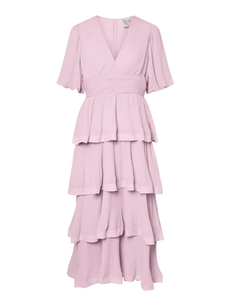 Yasplira Ss Long Dress - Ballerina