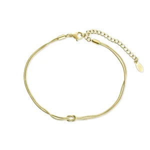 Mio Knot Chain Bracelet – Gold Mio Knot Chain Bracelet – Gold