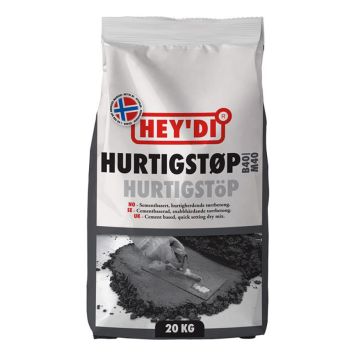 HURTIGSTØP HEY’DI 20 KG HURTIGSTØP HEY’DI 20 KG