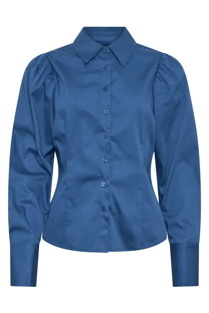 Esther Blouse - Shaded Blue