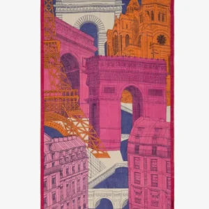 INOUI – Scarf Paris 100 – Fuchsia INOUI – Scarf Paris 100 – Fuchsia