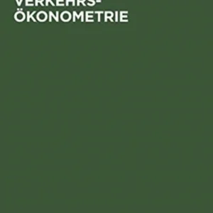 Verkehrsokonometrie Verkehrsokonometrie