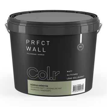 VEGGMALING COL.R PRFCT WALL DEMPET GRØNNSTEIN 3L VEGGMALING COL.R PRFCT WALL DEMPET GRØNNSTEIN 3L