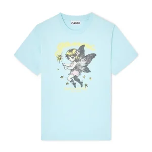 Basic Cotton Jersey Fairy – Iced Aqua Basic Cotton Jersey Fairy – Iced Aqua