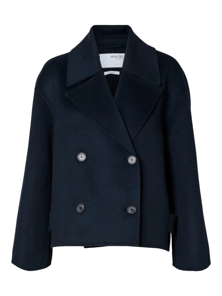 Meghan Handmade Jacket - Dark Sapphire