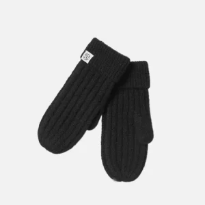 Hope Icon Mittens – Black