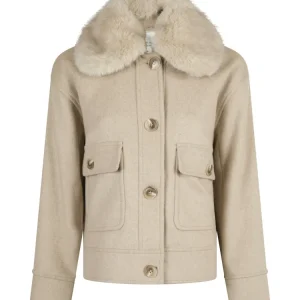 Pitti Wool Jacket – Sand