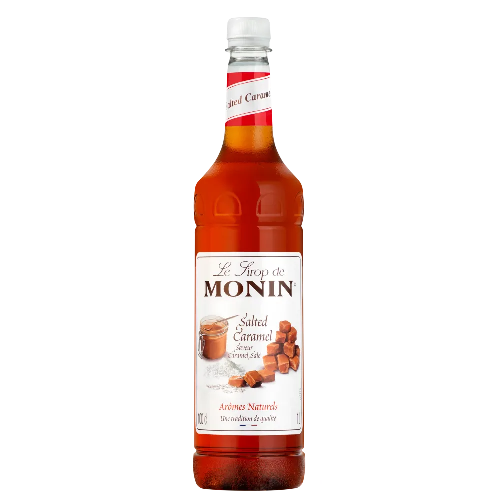 Monin Salt karamell sirup - 1L - Saltet karamell