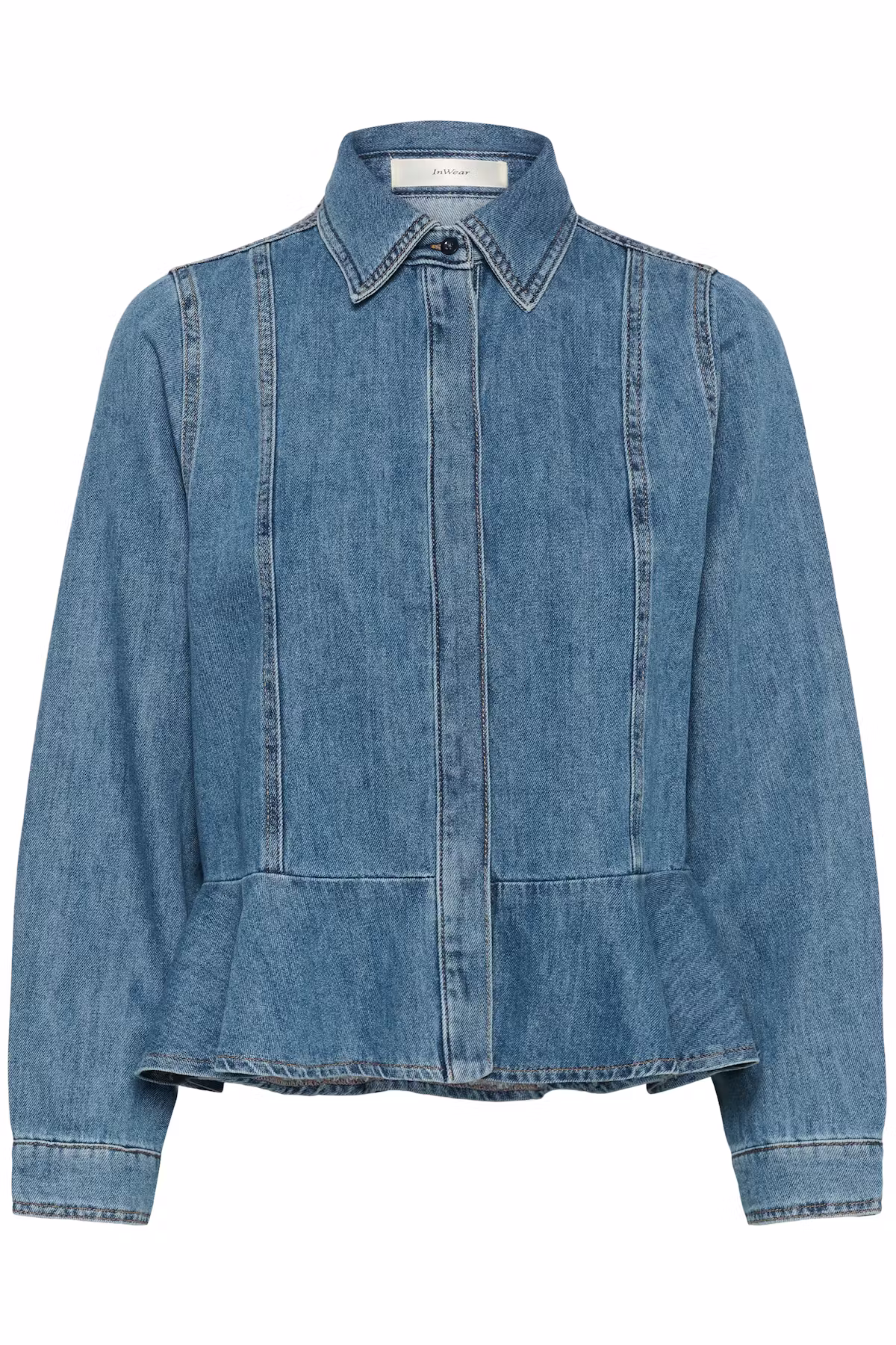 Sophinaiw Shirt – Washed Medium Blue Denim Sophinaiw Shirt – Washed Medium Blue Denim