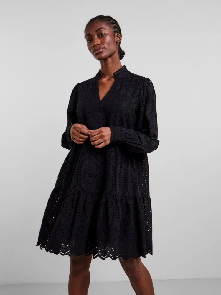Yasholi Ls Dress S. - Black - Bilde 2