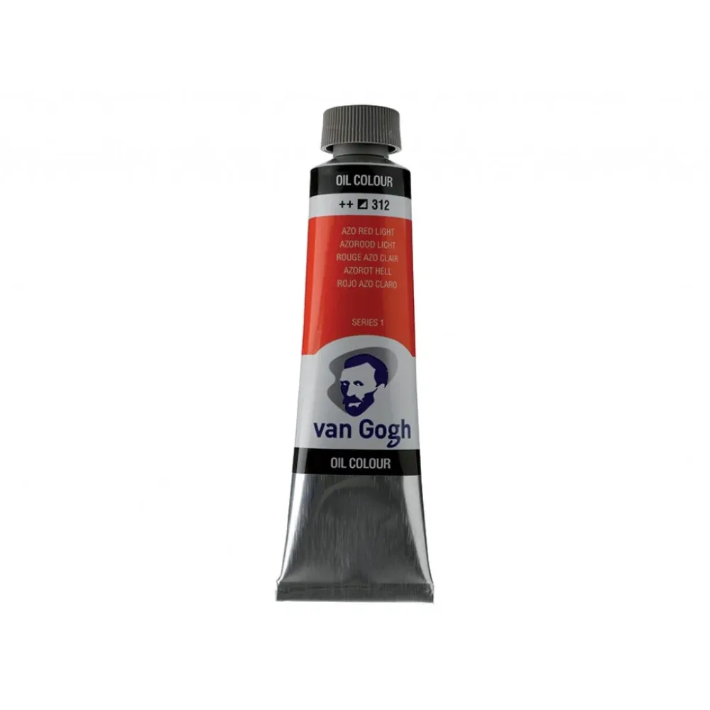 Van Gogh Olje 40ml – 312 Azo red light Van Gogh Olje 40ml – 312 Azo red light