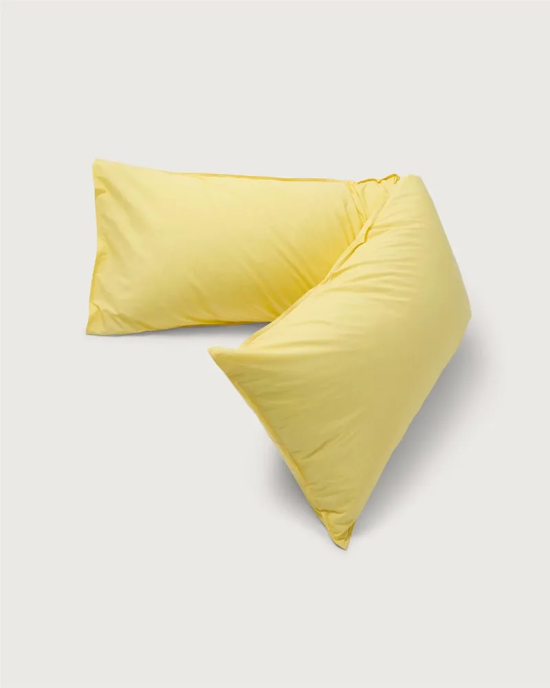 SUITE702 - BedMATE Pillow Case 50x180 - Butter Yellow