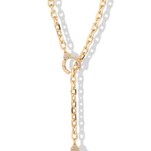 Cuff It Lariat Necklace – Gold