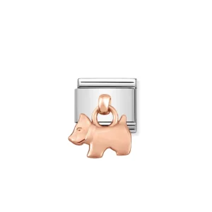 Nomination – Link CHARMS 9k rose gold DOG Nomination – Link CHARMS 9k rose gold DOG