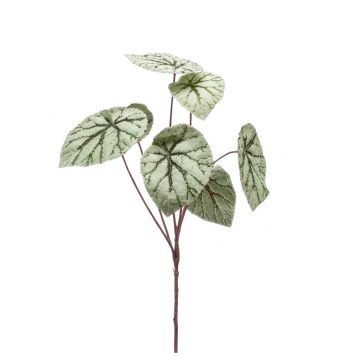 BEGONIA EMERALD KUNSTIG 60 CM GRÅ BEGONIA EMERALD KUNSTIG 60 CM GRÅ