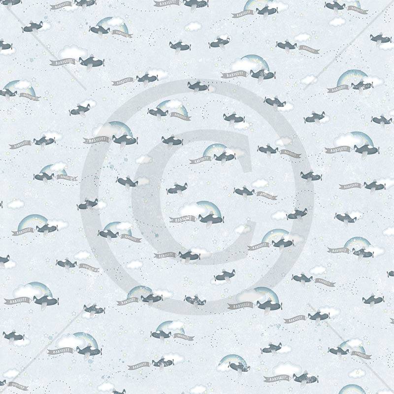 Papirdesign Mønsterark 12´x12´ – Lille gull- Sjarmtroll –  PD1900096
