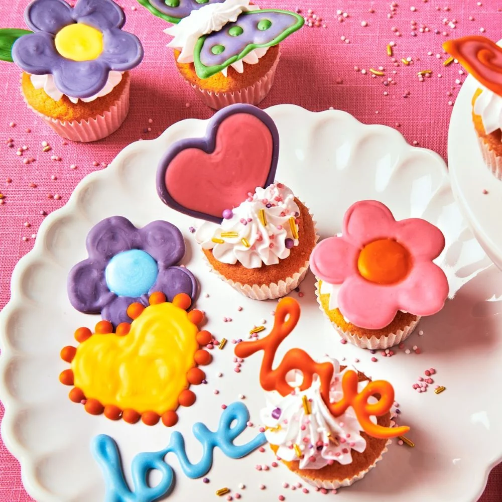 FunCakes Pynteglasur i sjokolade –Pastellrosa- 25g - Bilde 3