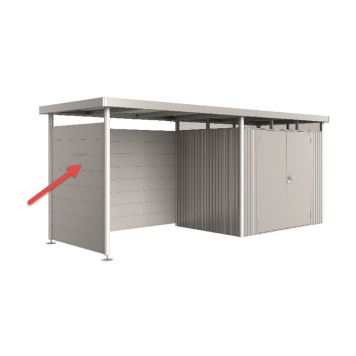 SIDEVEGG BIOHORT HIGHLINE METALLIC SØLV H2 SIDEVEGG BIOHORT HIGHLINE METALLIC SØLV H2