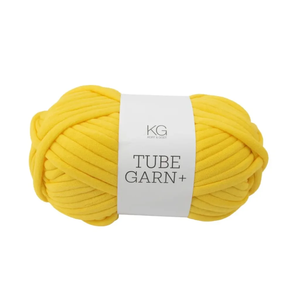 Tubegarn+ 7mm – 0589 Gul
