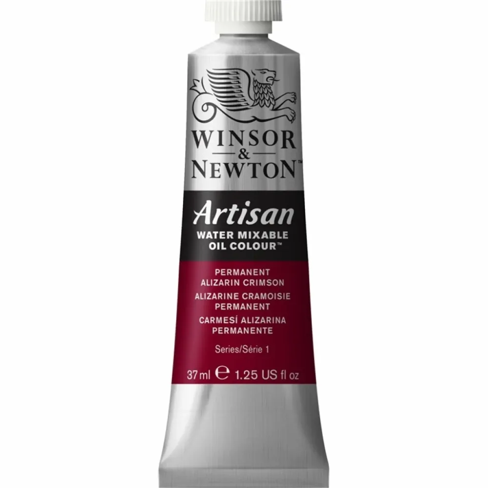 W&N - Artisan Water Mixable Oil 37ml - 468 Perman.Alizarin Crimson