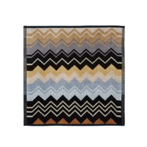 Giacomo Face Towel – Black Multicolor