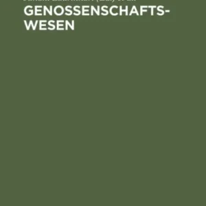 Genossenschaftswesen Genossenschaftswesen
