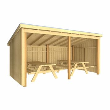 PIKNIKBOD PLUS NORDIC MED PAPP/ALU UBEHANDLET 9,5M² PIKNIKBOD PLUS NORDIC MED PAPP/ALU UBEHANDLET 9,5M²
