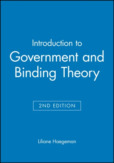 Introduction to Government and Binding Theory