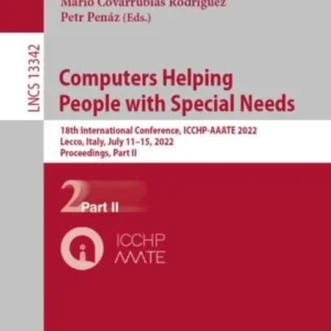 Computers Helping People with Special Needs Computers Helping People with Special Needs