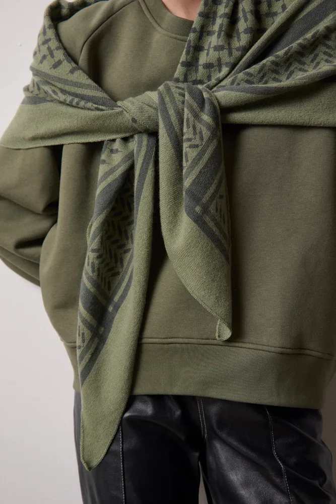 Triangle Trinity Cashmere - Moss/Asphalt - Bilde 3
