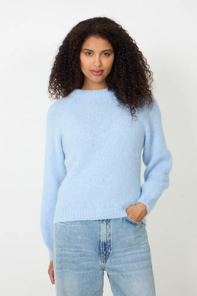 N-Latora Knit - Light Blue - Bilde 3